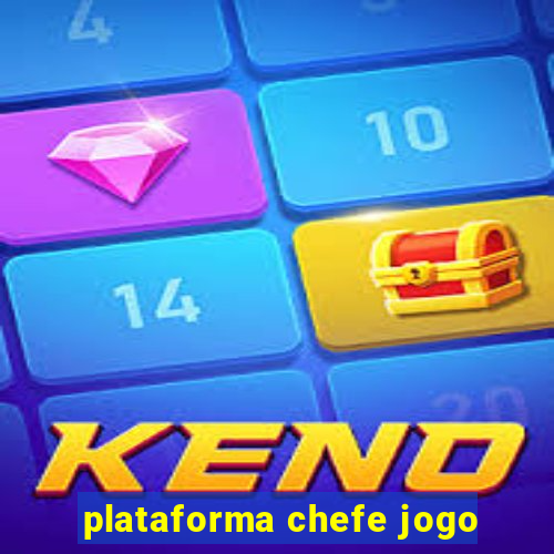 plataforma chefe jogo